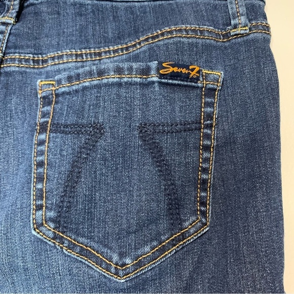 SEVEN7 Tower Straight‎ Crop Jeans dark wash. Size 4 - Picture 4 of 12